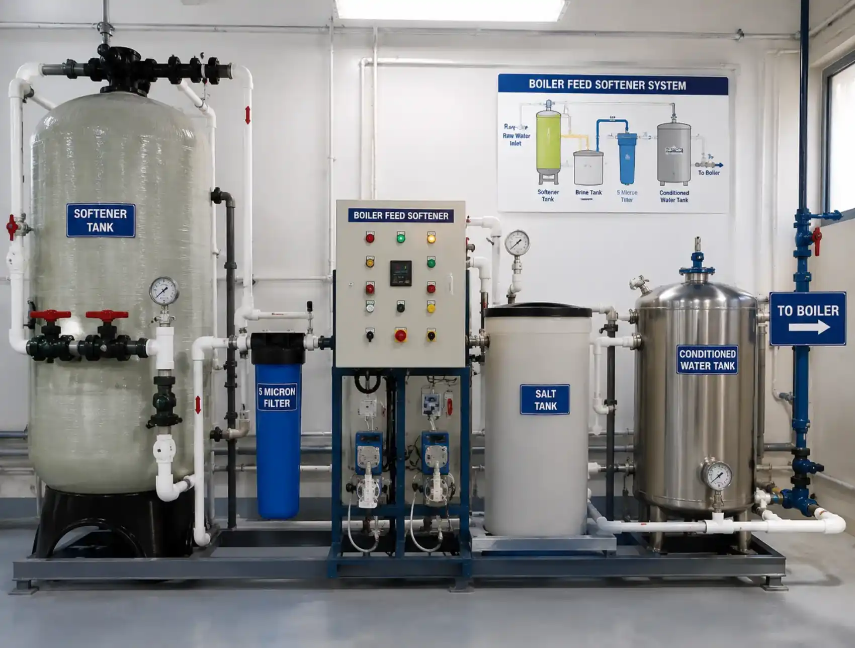 Boiler Feed Softener