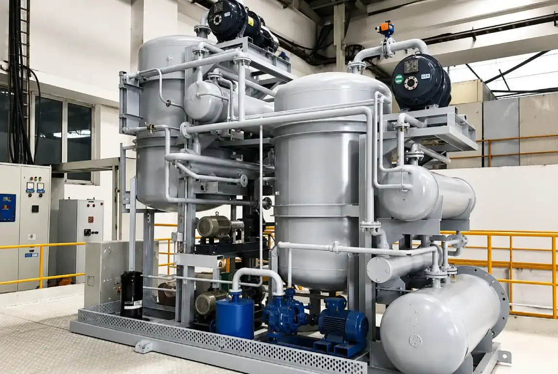Equalization, pH correction, and chemical dosing arrangement