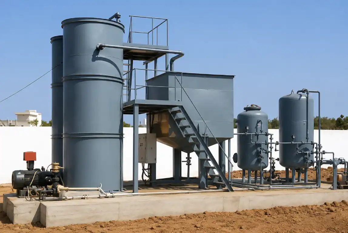 Tertiary filtration and disinfection skid
