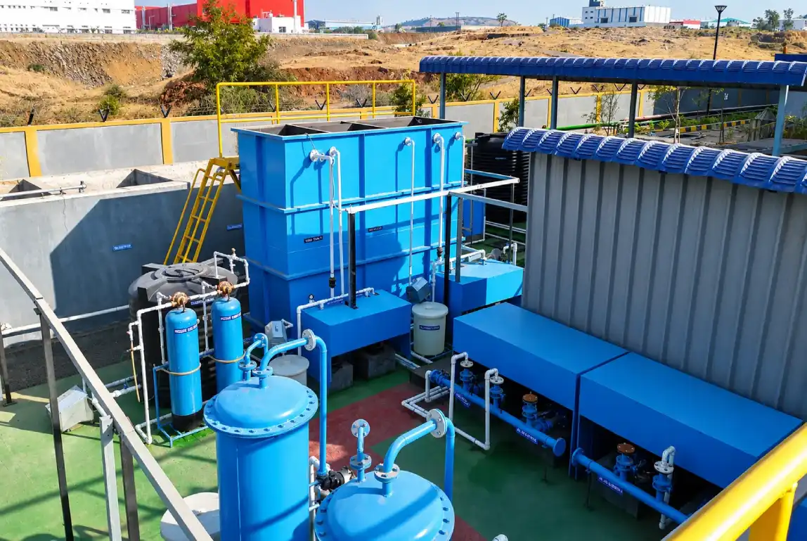 pH correction coagulation flocculation and chemical dosing tanks